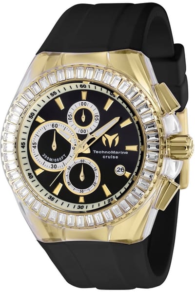 TechnoMarine Cruise TM-121155 Herenhorloge Quartz Uurwerk - 45 mm
