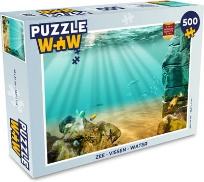 Puzzel Zee - Vissen - Water - Legpuzzel - Puzzel 500 stukjes