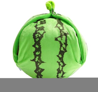 Hondenspeelgoed Snuffle - Interactief Pluche - Mentale Stimulatie - Met Ritselpapier - 20 x 20 x 21 cm - Watermeloen