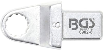BGS Insteekringsteeksleutel 8 mm opname 9 x 12 mm - 6902-8