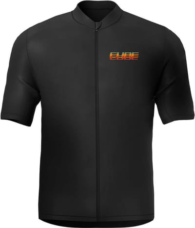 Cube Cmpt Korte Mouw Wielertrui Zwart M Man