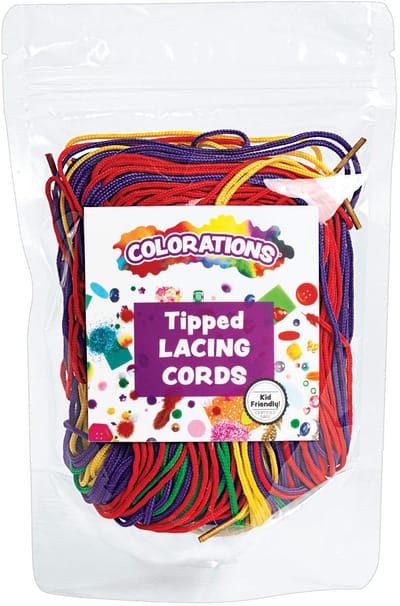 Colorations - Gekleurde Rijgkoorden - 72st.
