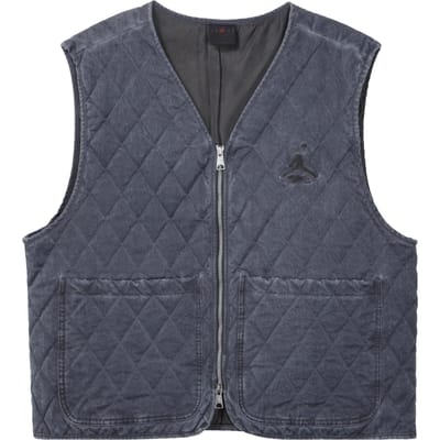Jordan Flight Heritage Vest Heren Zwart M gray