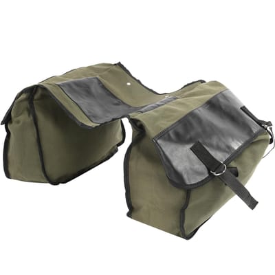 Sac de Transport pour Vélo Extérieur Portable VTT Cyclisme Sac de Rangement Arrière Vert black