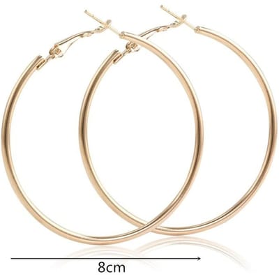 Nouvelle Mode Boucles d'Oreilles Créoles Géométriques Creuses Cercle Bijoux de Mode boucle o'reilles femmes Hyperbole Brincos Pour Femmes Filles Cadeau