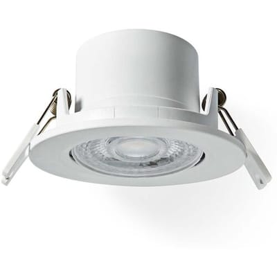 Nedis SmartLife Ceiling Light Wi-Fi Warm to Cool White Round Diameter: 52 mm 68 - 74 mm 360 lm 2700 - 6500 K IP20 Energy Class: F Android / IOS