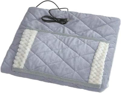 Verwarmde Deken - Elektrische Deken - Warm Blijven - Verwarmde Handenzak - 60x80 cm - Grijs