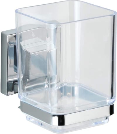WENKO Vacuum-Loc Quadro Tandenborstelbeker, bevestiging zonder boren