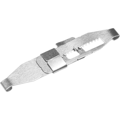 Ingegroeide teennagelcorrector Teennagelcorrectiebehandelingshulpmiddel Voetnagelverzorgingshulpmiddel Orthopedische nagel 1pcs zilver