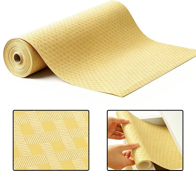 Lade-inleg – EVA-materiaal – Waterdicht & antislip – Bedrukte schapbekleding – Vochtbestendige mat voor kasten & schoenlades – Op maat te knippen keukenmat (water- & oliebestendig) – Geschikt voor lades, kasten, koelkasten, enz. – Niet-klevend
