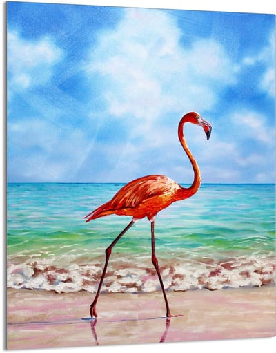 TMK ArtDeko - Snijplank Flaming - Glas - 40x52 cm