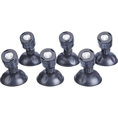 Pontec 43187 Onderwaterverlichting LED 0.5 W Zwart