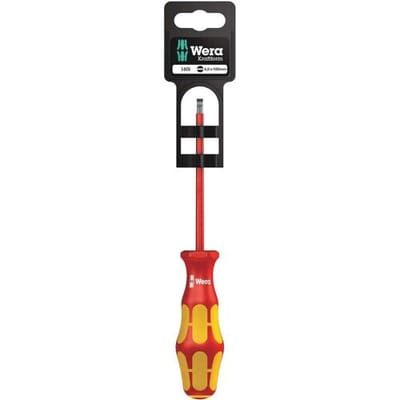 Wera 160i VDE Platte schroevendraaier Kopbreedte: 4 mm Koplengte: 100 mm