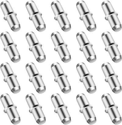 100 stuks stevige plankdragers van 5 mm voor optimale ondersteuning van planken, kastplankhouders en accessoires