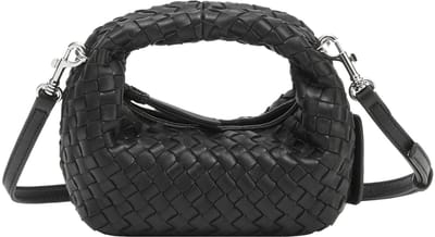 Les Visionnaires Greta Micro Weave Silky - Handtas 20 cm (black)