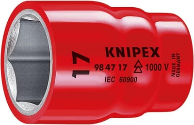 Dopsleutelopzetstuk voor Inbusbouten Vierkant Aandrijving 1/2 inch