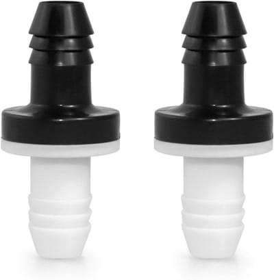 Controleklep 10mm ABS - Set van 2 - Voor water- en luchtleidingen, duurzaam en betrouwbaar