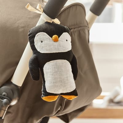 LOBERON Pop voor aan de kinderwagen Jocienne grijs/geel/wit