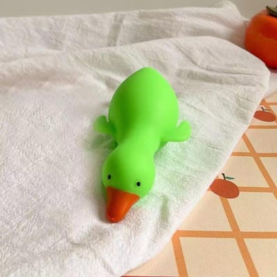 Squishy Eend Stressbal - Angstverlichtend Sensorisch Fidget Speelgoed, Zacht Knijpspeelgoed voor Volwassenen Kinderen, Feestartikelen Cadeaus