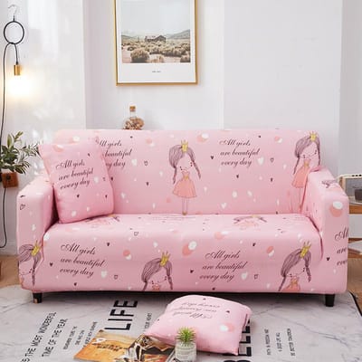 Geometrische Print Stretch Bankhoes All-Inclusive Antislip Bankovertrek Combinatie Keizerlijke Bijvrouw Woonkamer Stof Ambacht 90～140cm