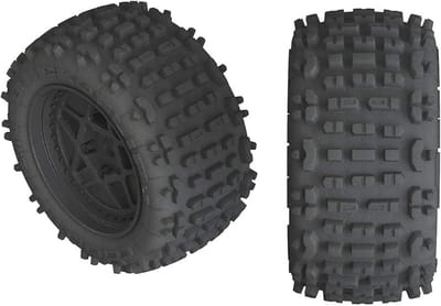 3.8 Voorgemonteerde Banden voor RC Voertuigen met 17 mm Hex