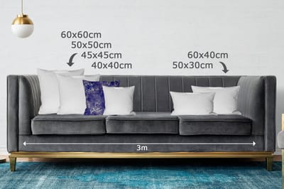Sierkussens - Kussentjes Woonkamer - 45x45 cm - Marmer - Goud Agaat