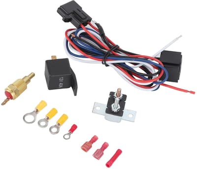 Radiateur Ventilator Set - Koelsysteem Accessoires - Motor Koelen - Automatische Kortsluiting Beveiliging - 2 Ampere - Zwart