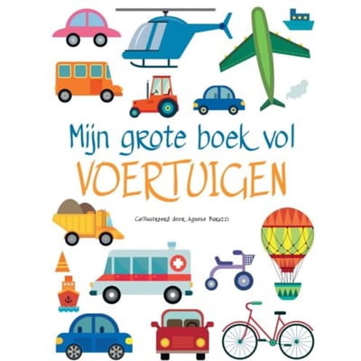 Mijn grote boek vol voertuigen Kartonboekjes
