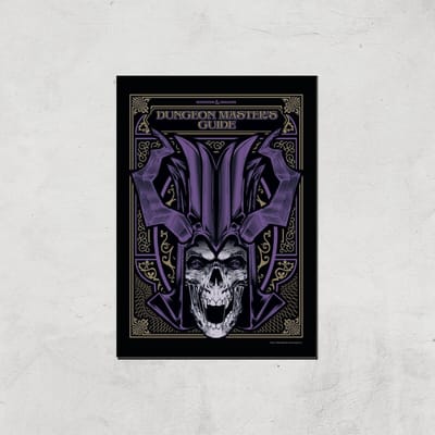 Dungeons & Dragons Dungeon Master Giclee Art Print - A4 - Print Only