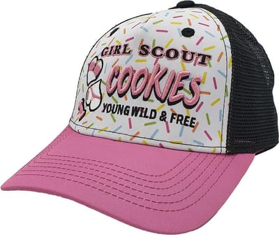 Lauren Rose - 420 - Girl Scout Cookies - Trucker Pet - One Size - Roze Zwart Wit