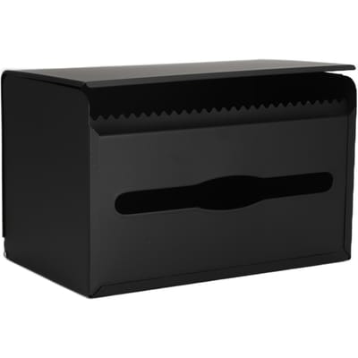Tissuehouder Duurzaam 304 Roestvrij Staal Tissuebox voor Keuken Badkamer Slaapkamer Type 1 black