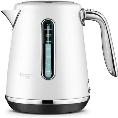 Elektrische Waterkoker - Snel Koken - Drankjes Maken - Langzaam Openend Deksel - 1.7 Liter - Zoutkleur