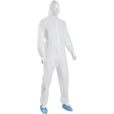 Söhngen 1005179 Eenwegset veiligheidsbekl. Met overall Maat: XXL Wit