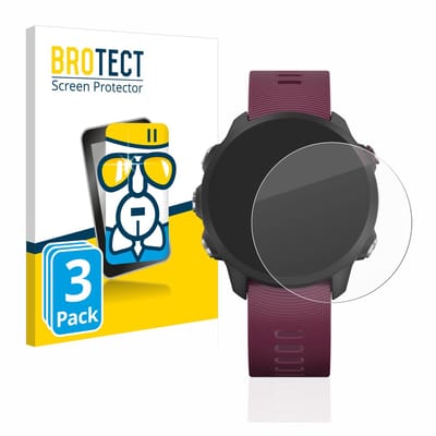 Screenprotector 3 Stuks voor Garmin Forerunner 245 / 245 Music / 45 Beschermglas transparant