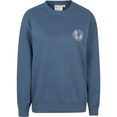 Mountain Warehouse Dames/Dames Londen Grafisch Sweatshirt (Marine)