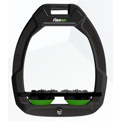 Veiligheidsezels Plat Ultra Grip Zwart/Zwart/Groen Flex-On Safe-On