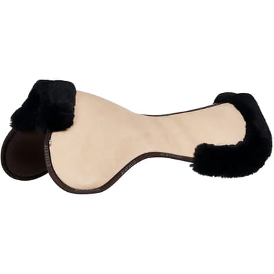 Schokdemper voor paard met gedeeltelijk schapenleer Acavallo Close Contact Memory