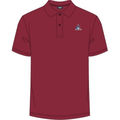 Le Coq Sportif Ess N°1 Korte Mouw Poloshirt Rood M Man
