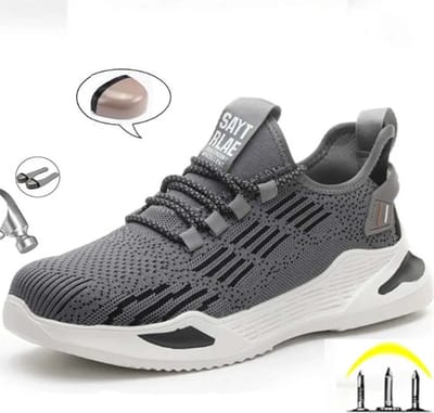 Werkschoenen - 38 - S1P - Veiligheidsschoenen - Dames / Heren -Werkschoenen in klussen - Schoenen voor werk - Sneakers - Beschermende schoenen - Anti -impact - Ondoordringbare zool - - Anti slip - Stalen neus - Beschermende zool
