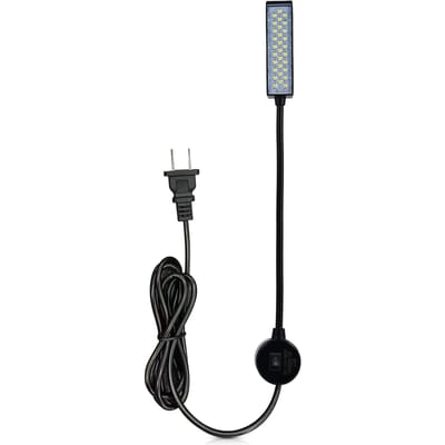 1 STUKS 30LEDs Naaimachine Lamp LED Armatuur Vaste Basis Flexibele Buigbare Buis voor Huishoudelijk Werk US Plug 1PC