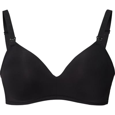Noppies - Maat D90 - Zwangerschapsbeha Wireless - Black