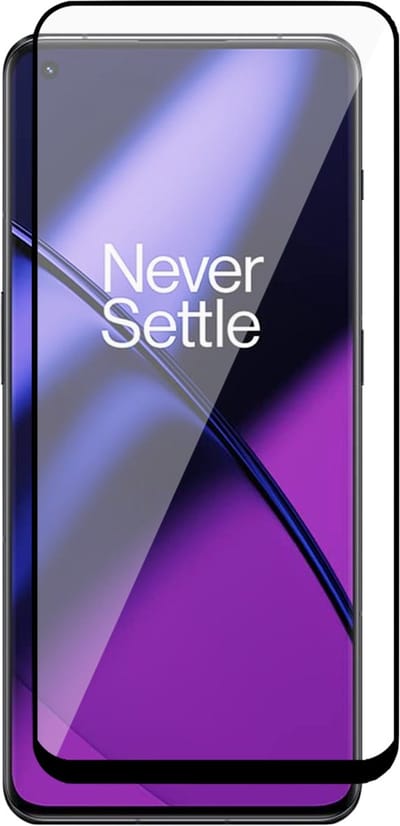 Screenprotector geschikt voor OnePlus 11 - Gehard Glas Screen Protector FullGuard