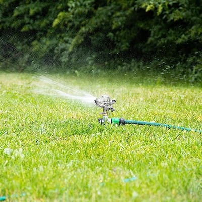 graden rotatiesproeier, irrigatiesysteem, tuinsprankeler, watersproeier voor in de tuin, gazonsproeier