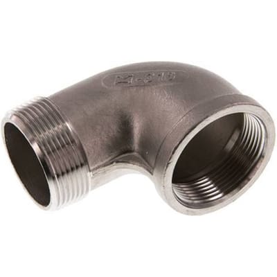 1 1/2'' NPT x 1 1/2'' NPT F/M RVS L-Fitting 90graden 16 Bar - FL2E-FM-SH-112N