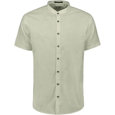 No Excess Shirt short sleeve granddad with li seagreen