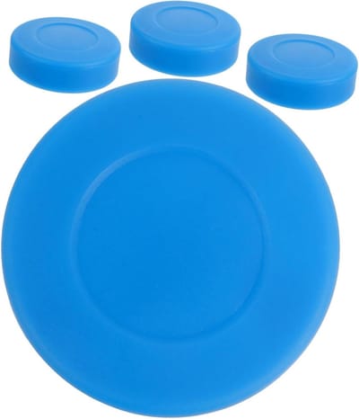 Professionele Hockey Pucks - Trainingspucks - Sport Training - Verstelbare Hardheid - 4 Stuks 7x2cm - Blauw