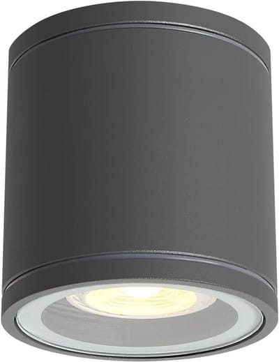 Ronde GU10 LED Plafondlamp - Waterdicht en Stijlvol voor Huis en Tuin - 3000K Warm Wit