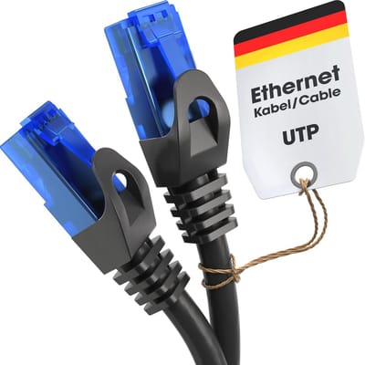 10m Ethernet Kabel - LAN-kabel voor Gigabit-netwerken - Hoogwaardige Netwerkkabel met RJ45 - Verkrijgbaar in meerdere lengtes