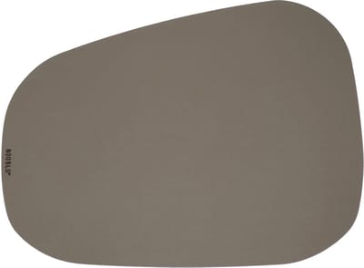 NOOBLU Bureau onderlegger PEBL - Senso Clay grey - Kingsize 82 x 62 cm