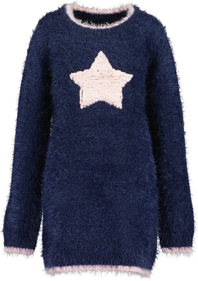 Blue Seven - Jurk - navy - Maat 104